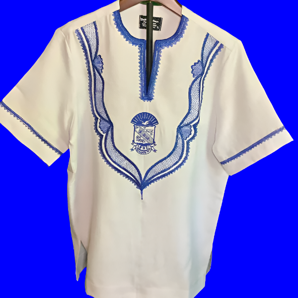 The Executive ll White West African Dashiki