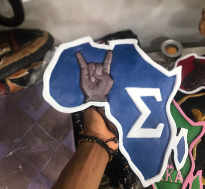 Phi Beta Sigma African Mask