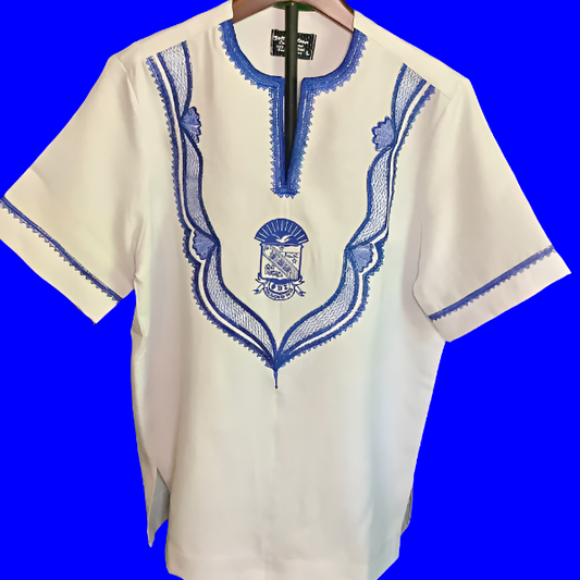The Executive ll White West African Dashiki